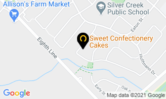 Sweet Confectionery in Halton Hills map