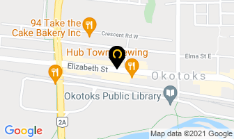 Sweet Grass Deli & Eatery in Okotoks map