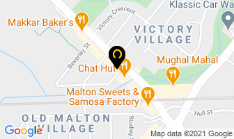 Sweet India in Mississauga map