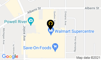 Sweet Shoppe in Powell River map