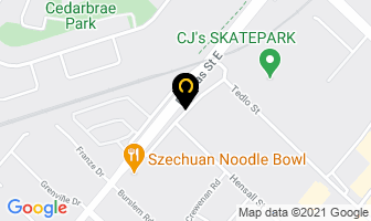 Sweet Temptations Bakery Inc in Mississauga map