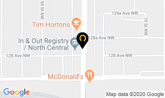 Sweetheart Dry Cleaners in Edmonton map