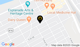 Swell Private Wealth in Medicine Hat map