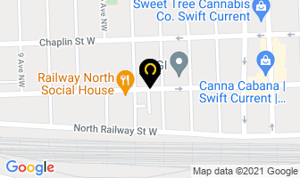 Swift Current Physical Therapy & Acupuncture Clinic in Swift Current map