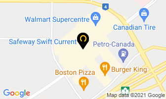 Swift Hearing Centers Inc in Swift Current map
