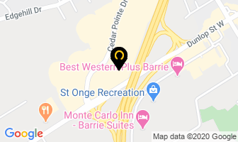 Swimwear Beach Resort in Barrie map