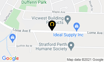 Swine Management Services in Stratford map