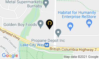 Swiss Water Decaffeinated Coffee Co Inc in Brant map