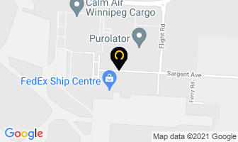 Swissport Canada Inc in Winnipeg map