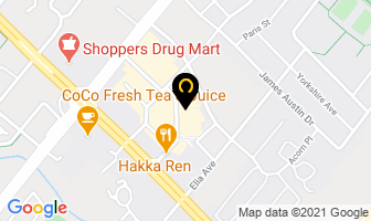 Syd Silver Formals Ltd in Mississauga map