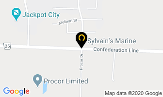 Sylvain's Marine in Sarnia map