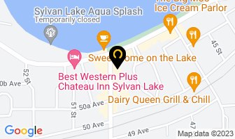 Sylvan Lake Dental Centre in Sylvan Lake map