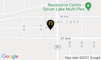 Sylvan Lake Funeral Home in Sylvan Lake map