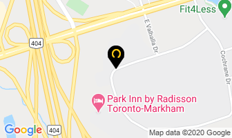 Symcor in Markham map
