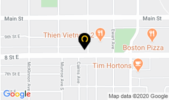 Symmetry Therapeutics in Saskatoon map