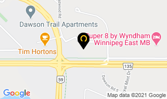 Symmons Custom Machine in Winnipeg map