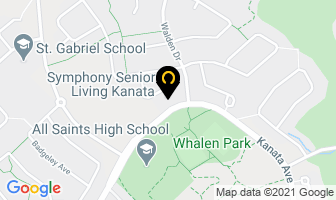 Symphony Senior Living Kanata in Guelph map