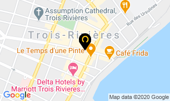 Sympt&ocirc;me Crea Comm in Trois-Rivières map