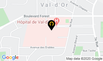 Syndicat Apts in Val-d'Or map