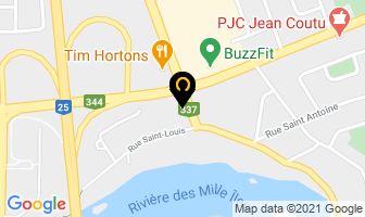 Synergie Hunt International in Terrace map