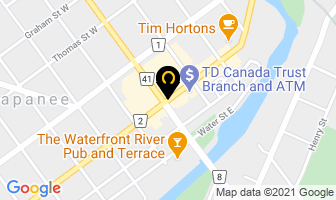 Synergy Artisan Gallery in Napanee map