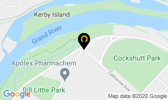 Synergy Laser Inc in Brantford map