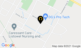 Synergy Services Inc in Listowel map
