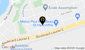 Systemes De Chauffage Paul Inc in Saint-Hyacinthe map
