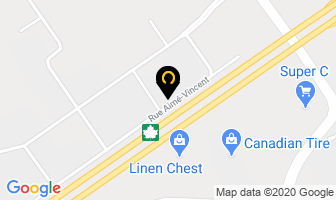 Systemes De Mobilier Triangle in Vaudreuil-Dorion map