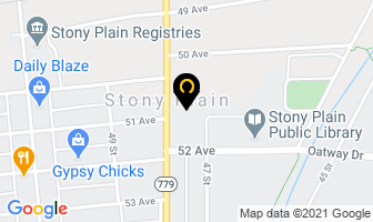 Szechuan House Restaurant in Stony Plain map