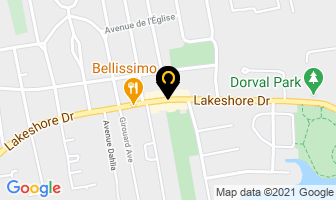 T & M Sushi Bar in Dorval map
