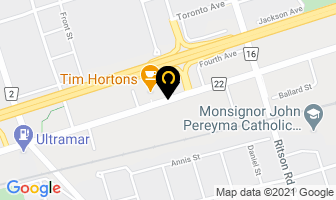 T & T Automotive in Oshawa map
