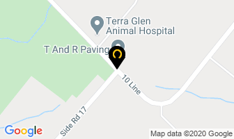 T And R Paving Ltd in Halton Hills map