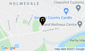 T B Costain-Sc Johnson Community Centre in Brantford map