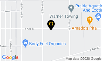 T Doyle Transport Ltd in Regina map