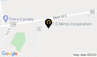 T G Minto Corporation in Palmerston map