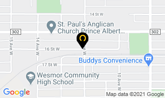 T H Carpentry Terry Henderson in Prince Albert map