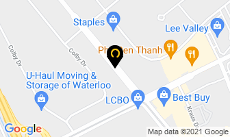 T J Leslie Motors in Kitchener map
