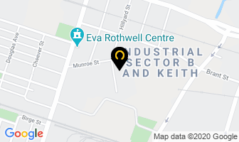 T M Steel Fabrication in Hamilton map