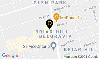 T S Sales in Orillia map