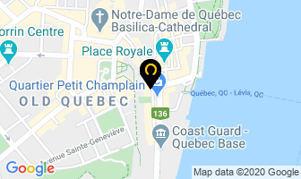 T-Shirts Du Petit-Champlain in Ville de Québec map