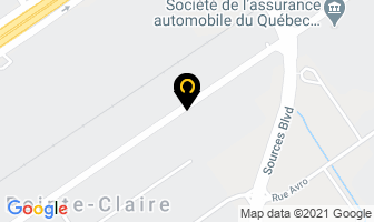T T I Inc in Pointe-Claire map