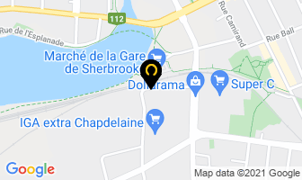 T U A C-Local 500 in Sherbrooke map