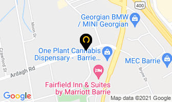 T W D Roads Management Inc in Barrie map