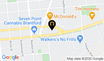 Taal Fine Indian Cuisine in Brantford map