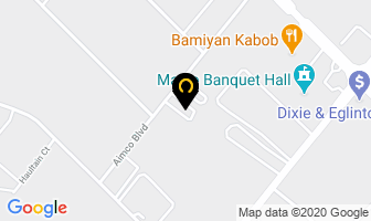 Taber Exhibit Company Inc in Mississauga map