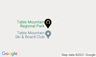 Table Mountain Regional Park in North Battleford map