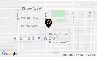 Tabor Baptist Church in Winnipeg map