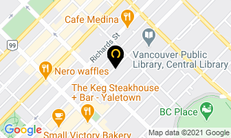 Tac Real Estate Corp in Vancouver map