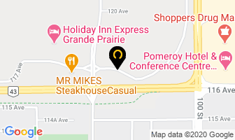 Tacotime in Grande Prairie map